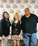17. with Dee Martinez and Keith Moses at the NativVisions Film festival, Parker, Arizona
